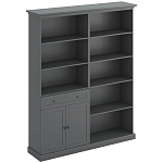 Двойной стеллаж с ящиком и 2-мя дверцами Percent Rack варинант исполнения - 2 | Loft Concept в Ульяновске