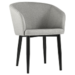 Мягкое кресло на металлических ножках Shaggy Grey варинант исполнения - 1 | Loft Concept в Ульяновске