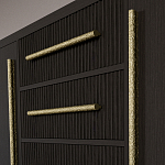 Буфет Primo с тремя ящиками и двумя фасадами Темный орех варинант исполнения - 7 | Loft Concept в Ульяновске