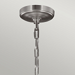 Люстра двухъярусная с белыми матовыми стеклянными плафонами в форме винных бокалов Feiss варинант исполнения - 6 | Loft Concept в Ульяновске