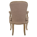 Кресло Aubrey Classical Armchair brown flax варинант исполнения - 2 | Loft Concept в Ульяновске