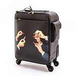 Чемодан дорожный SELETTI Travel Kit Trolley Lipstick Black варинант исполнения - 3 | Loft Concept в Ульяновске