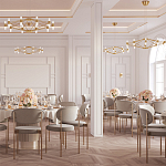 Бра с золотым основанием и прозрачным плафоном цилиндрической формы Golden Geometry варинант исполнения - 3 | Loft Concept в Ульяновске