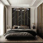 Люстра круглая подвесная с хрустальными элементами на золотом основании Диаметр 79 см Ring Horizontal варинант исполнения - 5 | Loft Concept в Ульяновске