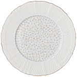 Обеденный сервиз белого цвета из фарфора на 6 персон 23 предмета Floral Charm варинант исполнения - 1 | Loft Concept в Ульяновске