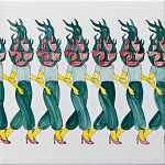 Плитка дизайнерская Фруктовый лес варинант исполнения - 2 | Loft Concept в Ульяновске