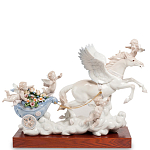 Статуэтка фарфоровая Небесная колесница Charming Statuette варинант исполнения - 1 | Loft Concept в Ульяновске