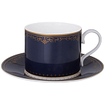 Чайный набор из фарфора синий на 6 персон 12 предметов 300 мл Porcelain Horse Set  варинант исполнения - 1 | Loft Concept в Ульяновске