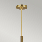 Люстра с 6-ю лампами на тонких изогнутых рожках в современном стиле Feiss варинант исполнения - 3 | Loft Concept в Ульяновске