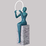 Торшер Statue In The Clouds Floor Lamp варинант исполнения - 2 | Loft Concept в Ульяновске