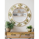 Зеркало настенное в металлическом обрамлении Mirror Golden Portal варинант исполнения - 3 | Loft Concept в Ульяновске