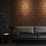 Гипсовая 3D панель с принтографией PM-50 варинант исполнения - 2 | Loft Concept в Ульяновске