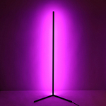 Торшер черного цвета на угловом основании Arteriors варинант исполнения - 3 | Loft Concept в Ульяновске