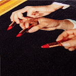 Коврик Seletti Lipstick Black варинант исполнения - 2 | Loft Concept в Ульяновске