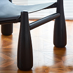 Кресло черно-белое со съемными подушками Celebrity варинант исполнения - 5 | Loft Concept в Ульяновске