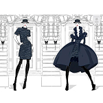 Megan Hess. Elegance варинант исполнения - 6 | Loft Concept в Ульяновске