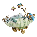 Чаша в виде листка лотоса с птицами Eden Garden варинант исполнения - 1 | Loft Concept в Ульяновске