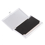 Визитница карманная металлическая с накладкой из натурального камня Апатит Stone Business Card Holders варинант исполнения - 3 | Loft Concept в Ульяновске