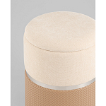 Пуф Mauldine с ящиком бежевый с экокожей варинант исполнения - 3 | Loft Concept в Ульяновске