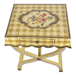 Приставной столик с ящиком в стиле ретро Vintage Rustic Tablecloth варинант исполнения - 4 | Loft Concept в Ульяновске