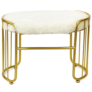 Банкетка Fur Pillow Milk