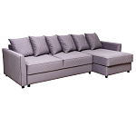 Диван трехместный раскладной Giorgio Sofa серый варинант исполнения - 1 | Loft Concept в Ульяновске