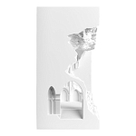 Встраиваемый в стену гипсовый светильник под покраску с эффектом разрушенной стены Antiquity Athena варинант исполнения - 4 | Loft Concept в Ульяновске