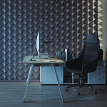 Гипсовая 3D Панель DRAGON SCALE - A варинант исполнения - 2 | Loft Concept в Ульяновске