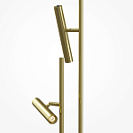 Напольный торшер светодионый золотой Lumen Duo варинант исполнения - 2 | Loft Concept в Ульяновске