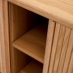 Буфет с 2-мя раздвижными дверцами из ясеневого шпона Toinette варинант исполнения - 3 | Loft Concept в Ульяновске