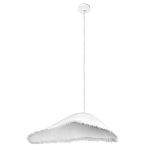 Подвесной светильник с асимметричным волнообразным абажуром и фактурной бахромой по краю Tactile Line варинант исполнения - 4 | Loft Concept в Ульяновске