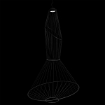 Подвесной светильник из металла Geometry of Beauty варинант исполнения - 4 | Loft Concept в Ульяновске