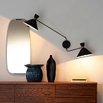 Бра с 2-мя поворотными плафонами Davy Duo Wall Lamp варинант исполнения - 2 | Loft Concept в Ульяновске