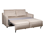 Диван двухместный раскладной светло-серый с кантом Pride варинант исполнения - 2 | Loft Concept в Ульяновске