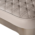 Стул барный светло-серый из экокожи Spectacular High Bar Stool варинант исполнения - 4 | Loft Concept в Ульяновске