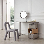 Консоль с зеркалом и  3-мя вращающимися ящиками Eloida варинант исполнения - 2 | Loft Concept в Ульяновске