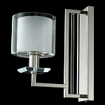 Бра с геометрическим каркасом из металла и цилиндрическим стеклянным плафоном Laurent варинант исполнения - 3 | Loft Concept в Ульяновске