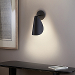 Бра с поворотным плафоном Aracea Black Wall Lamp варинант исполнения - 9 | Loft Concept в Ульяновске