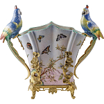 Ваза фарфоровая с попугаями Ferra варинант исполнения - 1 | Loft Concept в Ульяновске