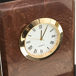 Настольный письменный набор из лемезита и змеевика с часами Royal Accessory варинант исполнения - 4 | Loft Concept в Ульяновске