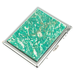 Портсигар с газовой зажигалкой из натурального камня Амазонит Stone Cigarettes Cases варинант исполнения - 1 | Loft Concept в Ульяновске