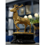 Держатель для книг в виде оленя из фарфора и бронзы Eden Garden porcelain and bronze варинант исполнения - 3 | Loft Concept в Ульяновске