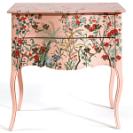 Комод розовый с росписью Цветы L.XV CHEST OF DRAWERS Flowers варинант исполнения - 1 | Loft Concept в Ульяновске