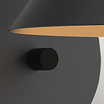 Бра с широким конусным плафоном с золотистой внутренней стороной Alora Mood варинант исполнения - 4 | Loft Concept в Ульяновске