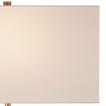 Торшер с прямоугольным абажуром на белом мраморном основании Asymmetry on Marble варинант исполнения - 3 | Loft Concept в Ульяновске