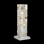 Настольная лампа прямоугольная с мозаичным хрустальным оформлением Sparks of Crystal варинант исполнения - 2 | Loft Concept в Ульяновске