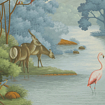 Обои ручная роспись African Savannah Eden варинант исполнения - 1 | Loft Concept в Ульяновске