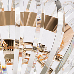 Бра золотого цвета с изогнутыми хрустальными элементами Radiant Ribbons варинант исполнения - 4 | Loft Concept в Ульяновске