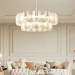 Люстра круглая двухъярусная Chandelier Constant варинант исполнения - 1 | Loft Concept в Ульяновске