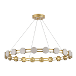 Люстра кольцевая с круглыми светодиодными источниками света Maxine Light варинант исполнения - 8 | Loft Concept в Ульяновске